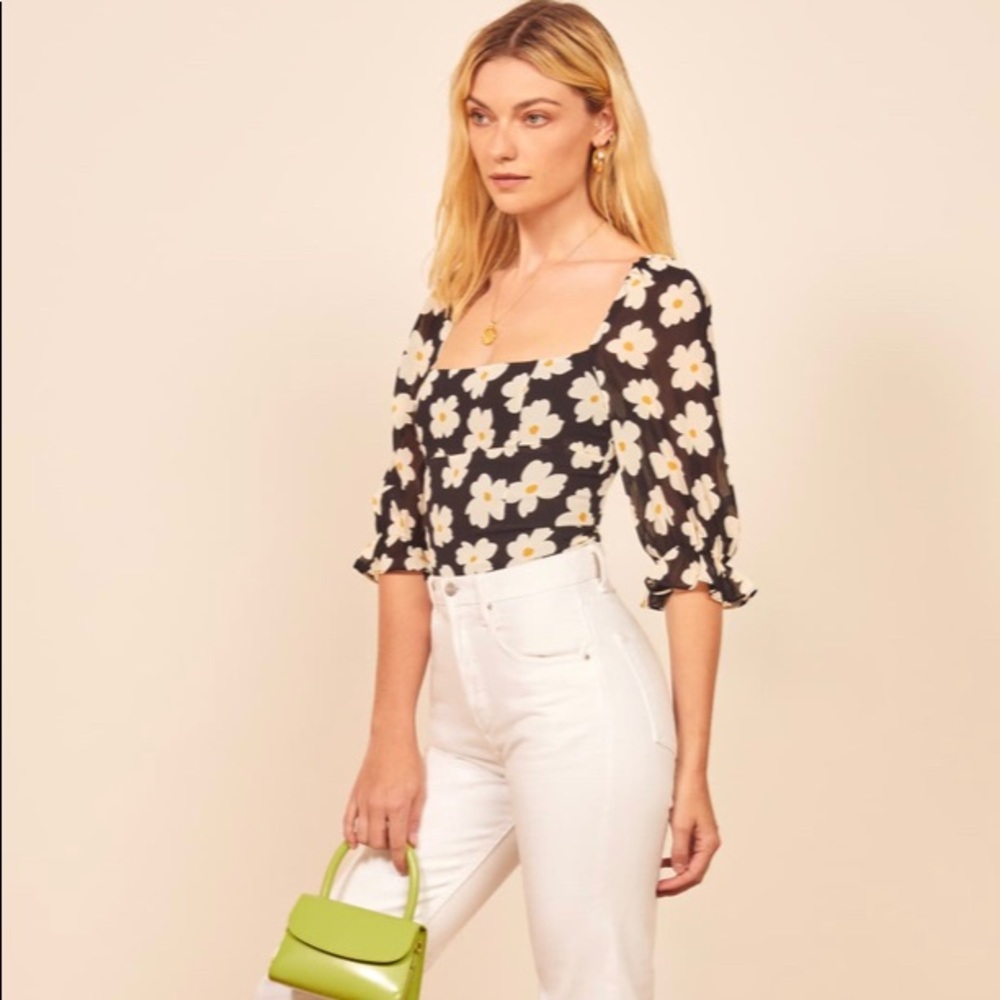 Reformation Georgia Daisy Chain Print size 8